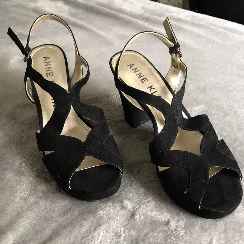 Strappy cut out formal wear heels